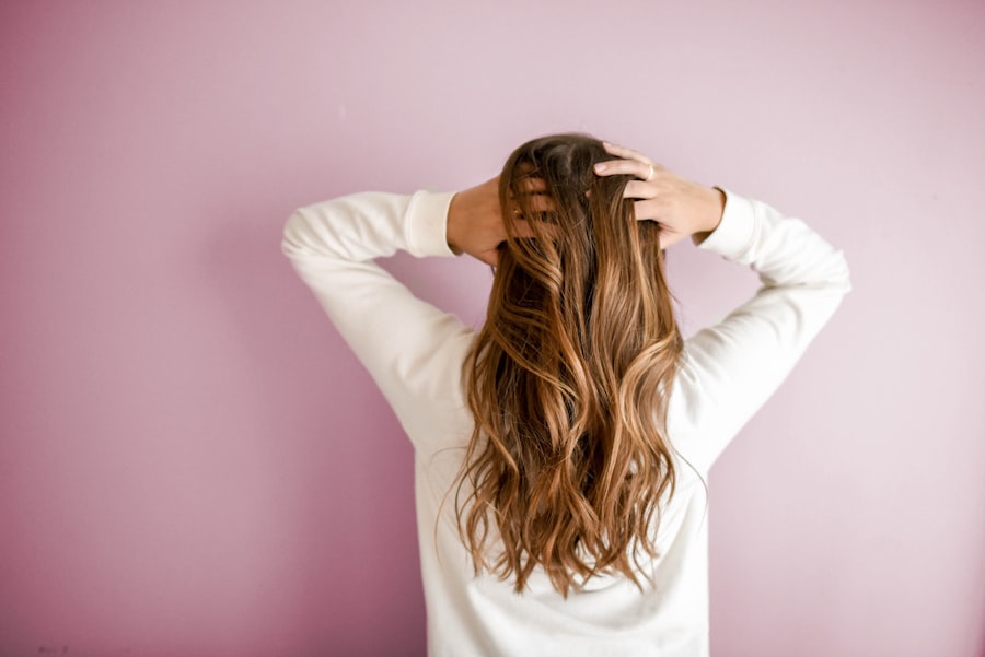 Stylist preparing hair tools in bright Dublin salon suite